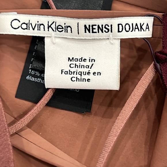 Nensi Dojaka x Calvin Klein string mid-rise Silk Thong - Picture 8 of 9